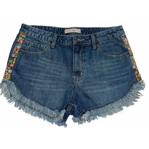 Altar'd State Pants - ALTAR'D STATE Women's Denim Jean Cutoff Shorts